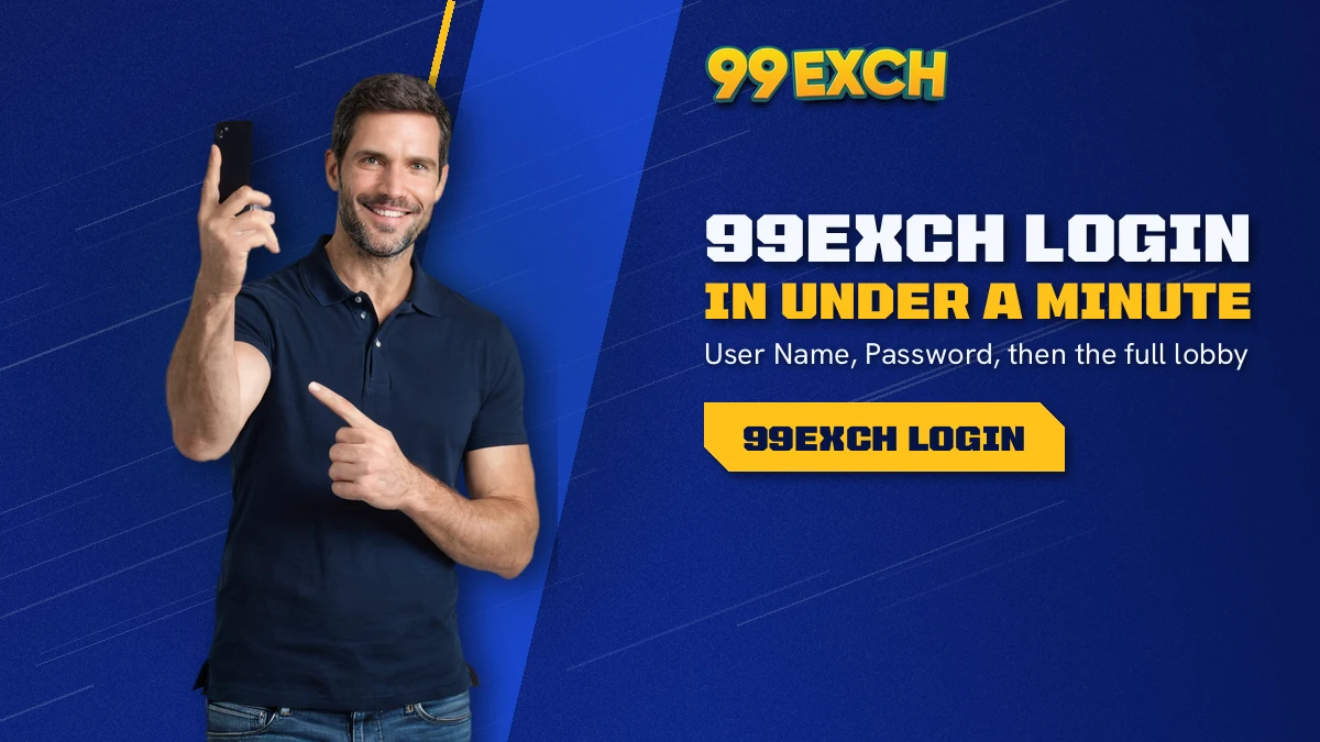 99exch com login banner with the User Name and Password fields and the Login button