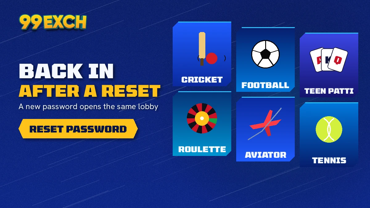 99Exch account screens after login with cricket exchange, Teen Patti and Aviator games