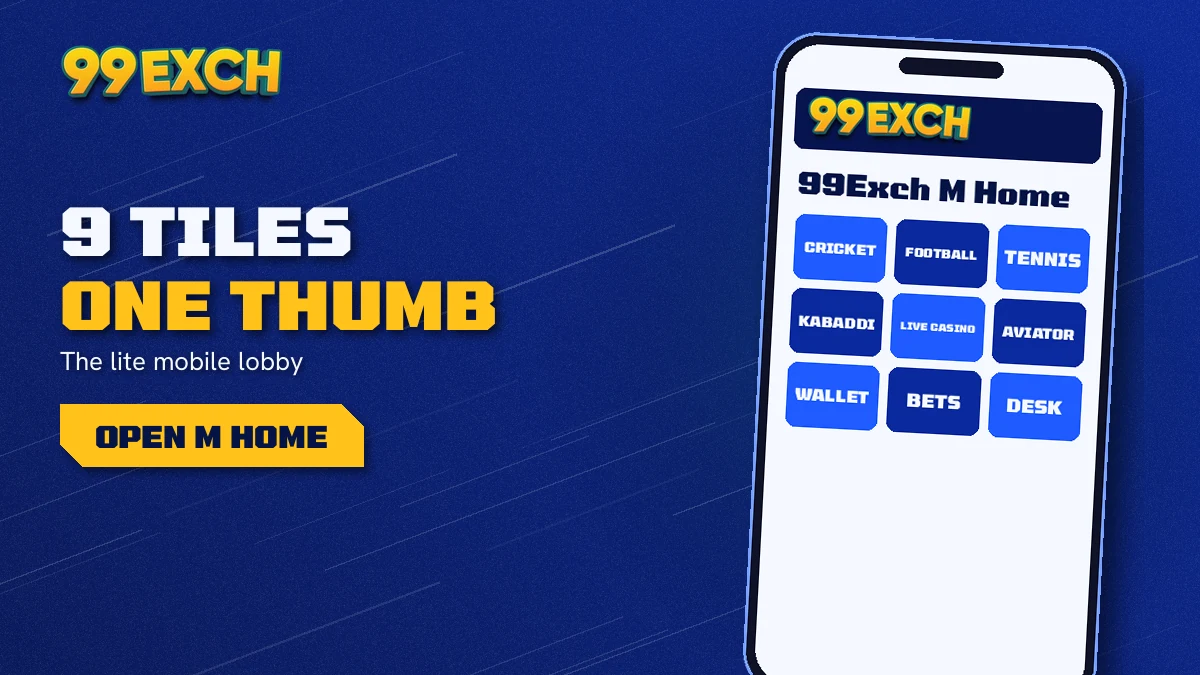 99exch com m home login screen on a phone with User Name, Password and Login with Demo ID